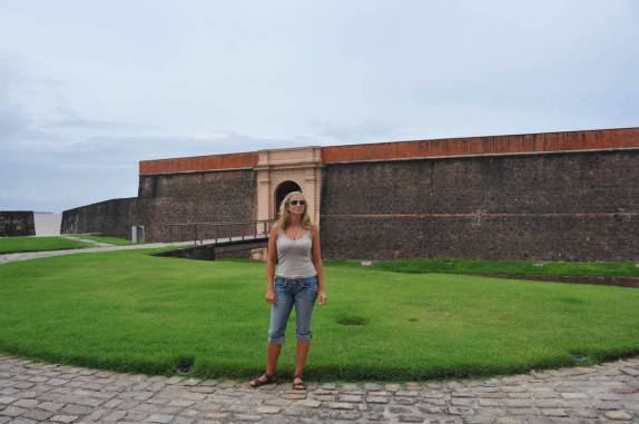 Passeando no Forte do Presépio, em Belém - PA